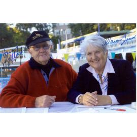 Harry Gallagher and Dawn Fraser