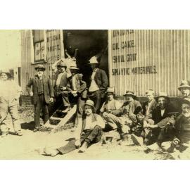James Somerville and the staff of Somerville Produce Store