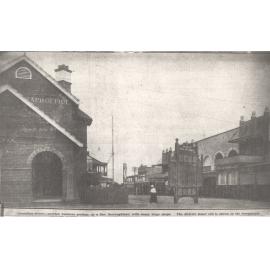 Coronation Street, Hornsby, showing the Hornsby Roll of Honour and the Post Office, c. 1922