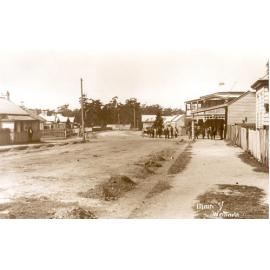 Main Street, Waitara and Hornsby Hotel c.1900