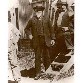 James Somerville, proprietor of Somerville Produce Store, Jersey Street Hornsby