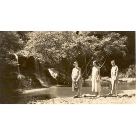 Cowan Creek, Waterfall, c1920s
