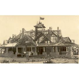 Mt Wilga, Hornsby, under construction, c.1914