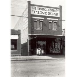 Epping and District Times Office, c.1920s
