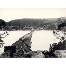 Long Island causeway looking towards Brooklyn, c. 1920s