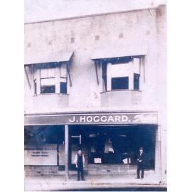 James Hoggard's shop on Pacific Highway, Hornsby, before 1928