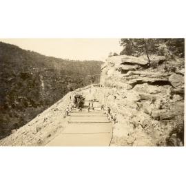 Construction of Pacific Highway between Hornsby and Brooklyn, 1920s