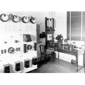 Operating desk, Pennant Hills Radio Station, c. 1912