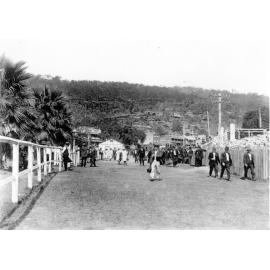 Hawkesbury River Railway Station, Brooklyn, about 1922