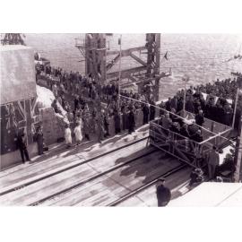 Opening of the second Hawkesbury River Railway Bridge