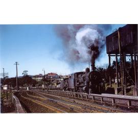 Steam engines at Hawkesbury River Station
