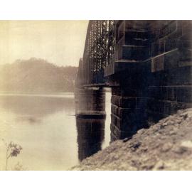 First Hawkesbury River Railway Bridge, foreshortened view