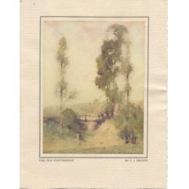 Old footbridge, Galston