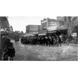Parade in Langston Place, Epping