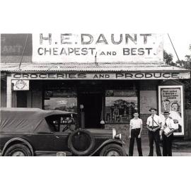 H. E. Daunt Grocery and Produce Store, Hornsby 