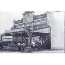 Hales' Butchery, Peats Ferry Road, Hornsby c.1920