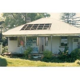 Farmhouse and sheds in Cherrybrook, prior to demolition, c. 1990