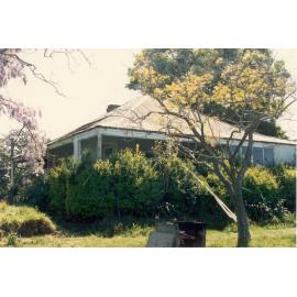Farmhouse and sheds in Cherrybrook, prior to demolition, c. 1990