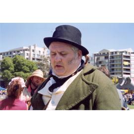 Centenary re-enactment at Waitara Park