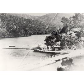Road to wharf at Bobbin Head