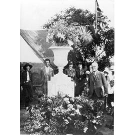 Unveiling of the Berowra War Memorial