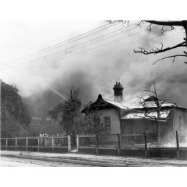 Fire at Hornsby school