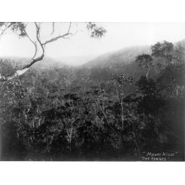The ranges behind Mt. Wilga, c. 1908