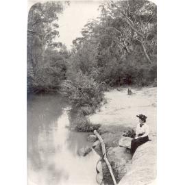Swimming pool at Epping, c. 1900