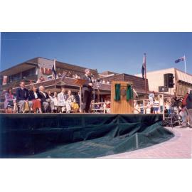 Premier Nick Greiner at the opening of Hornsby Mall 1991