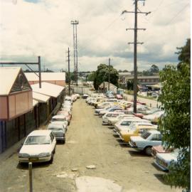 Carpark at Hornsby station