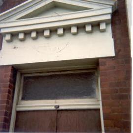 Front door of Hornsby Masonic Hall