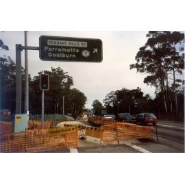 Widening of Pennant Hills Road at Observatory Park