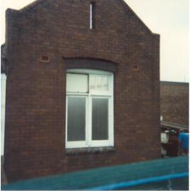 Old Hornsby Police Station at the time of demolition