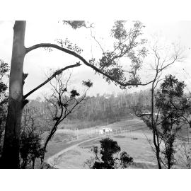 Radio astronomy field station in Old Mans Valley, Hornsby, 1952
