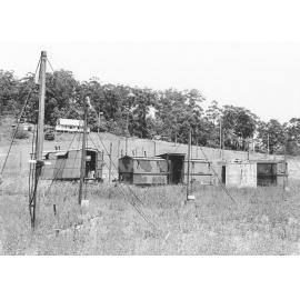 Huts at the radio astronomy field station, Hornsby, c. 1950