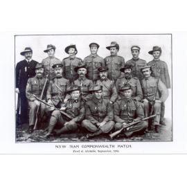 NSW Rifle Team at Commonwealth Match