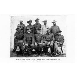 Australian Rifle Team at Empire Match