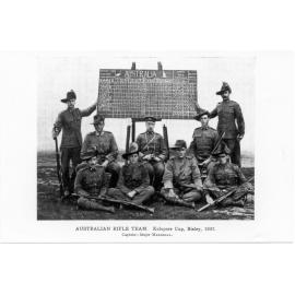 Australian Rifle Team at Kolopore Cup