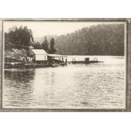 The punt and boatsheds, Berowra Creek