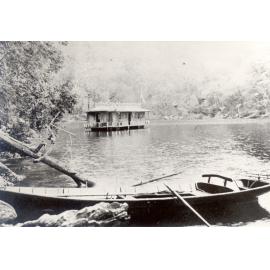 Houseboat at Berowra Waters