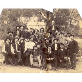 Employees of Union Bridge Company - First Hawkesbury River Railway Bridge