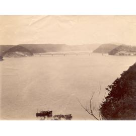  The General Gordon paddle steamer at the opening of the First Hawkesbury River Railway Bridge