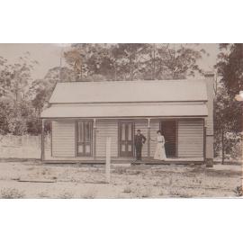 Alf and Ruby Trethowan in Small Road, Arcadia