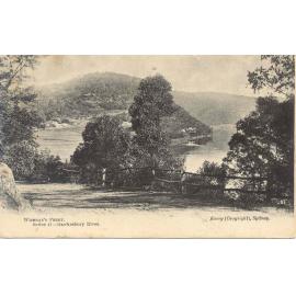 Wisemans Ferry, Hawkesbury River, c. 1900 [postcard]