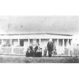 James Bellamy and family, at 99 Castle Hill Road, West Pennant Hills