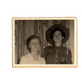 Evelyn Bolas and Carol Wilson, c. 1956