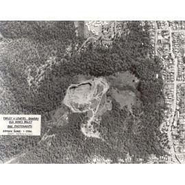Aerial photograph of Hornsby Quarry