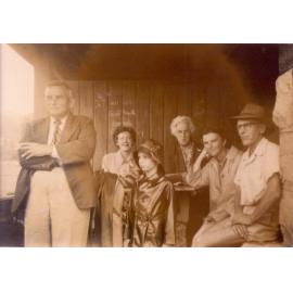 Walter and Ann Hazlewood at Epping Bowling Club