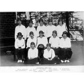 Girls basketball team, Hornsby Public School
