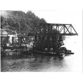 Construction of the Second Hawkesbury Railway Bridge